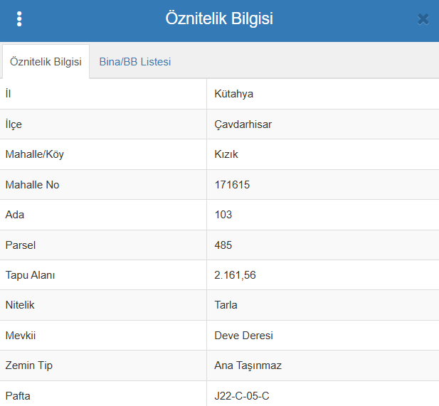KÜTAHYA ÇAVDARHİSAR KIZIK 2.161 M²  TARLA SATILIKTIR - KÜTAHYA ÇAVDARHİSAR fotoğraf 7